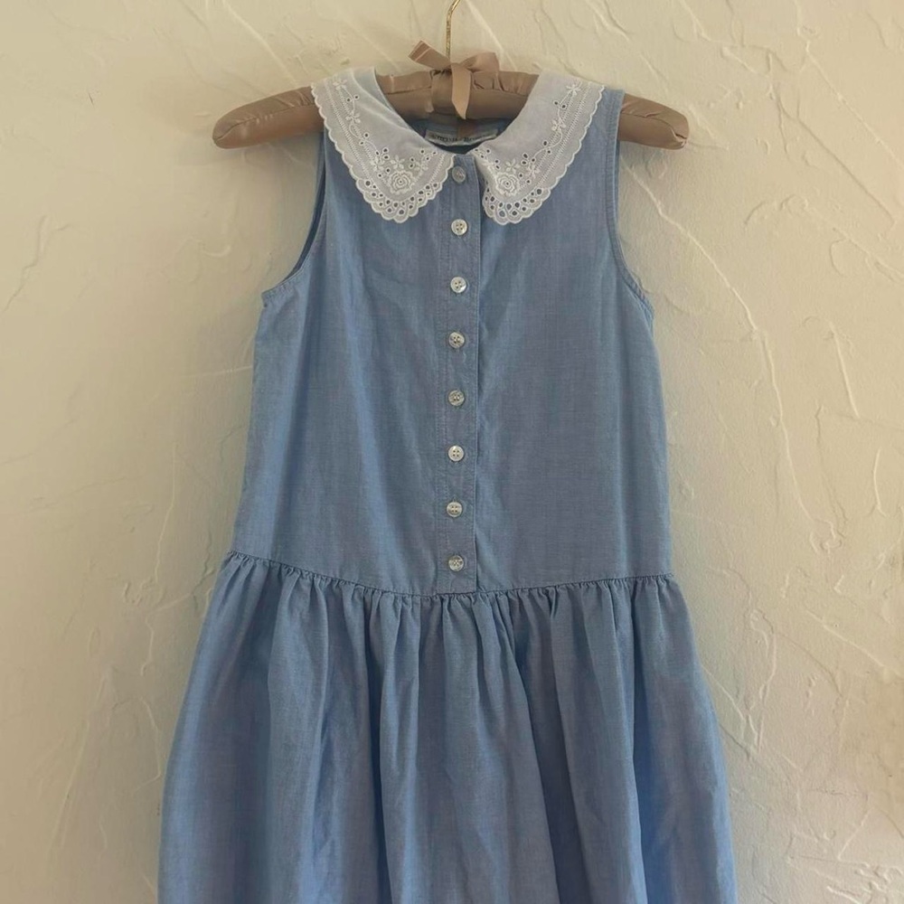 Coquette Vintage Chambray Dress